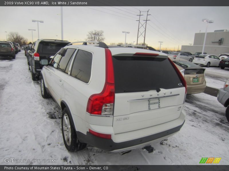 Ice White / Sandstone 2009 Volvo XC90 V8 AWD