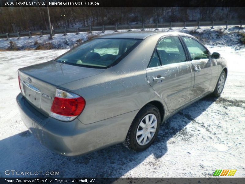 Mineral Green Opal / Taupe 2006 Toyota Camry LE