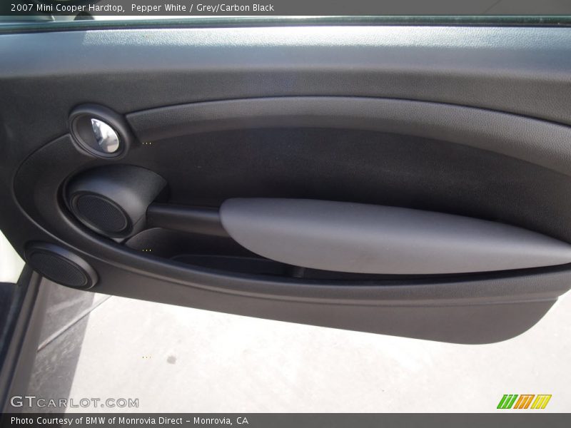 Pepper White / Grey/Carbon Black 2007 Mini Cooper Hardtop