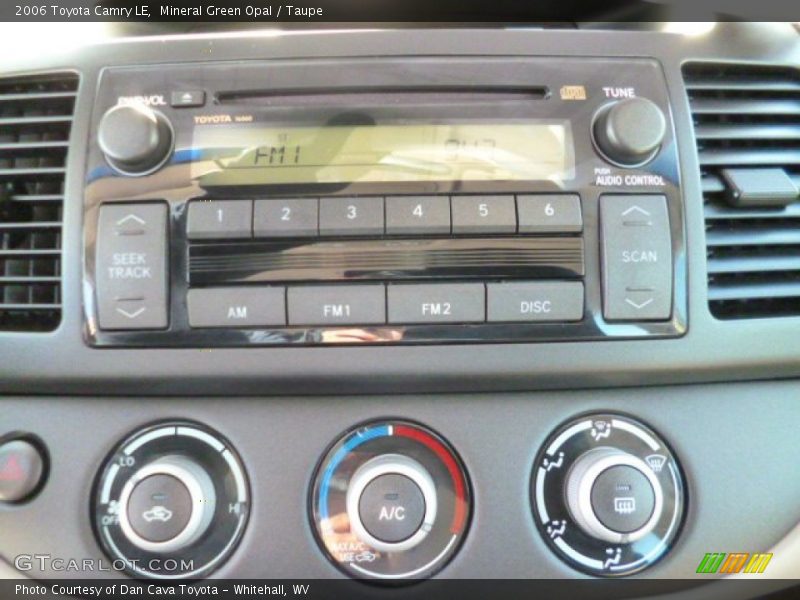 Mineral Green Opal / Taupe 2006 Toyota Camry LE