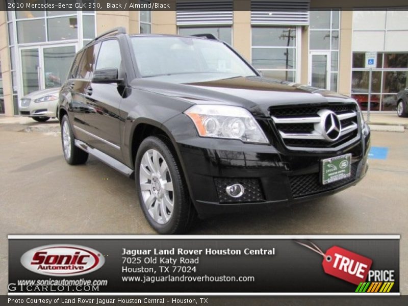 Black / Almond/Black 2010 Mercedes-Benz GLK 350