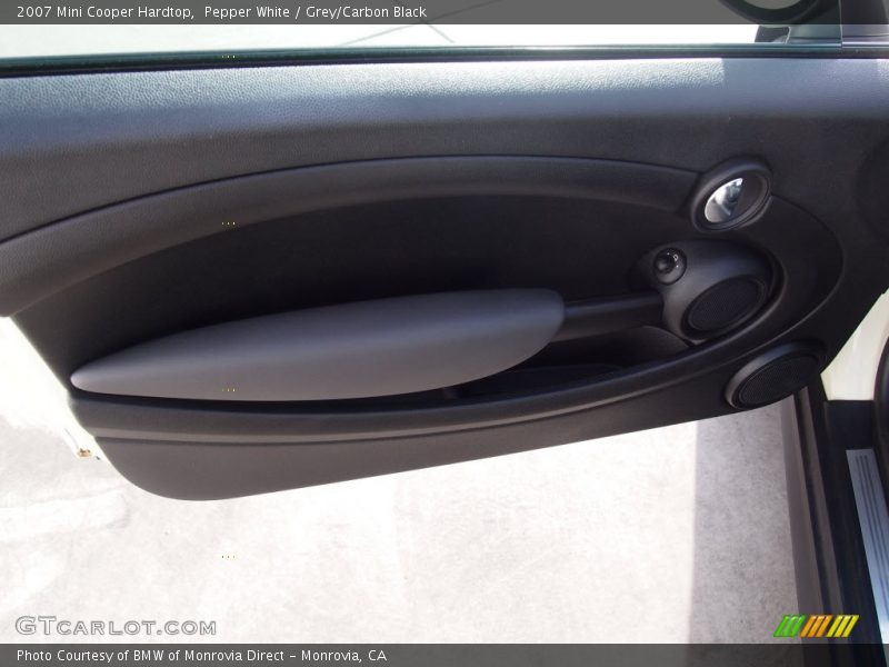 Pepper White / Grey/Carbon Black 2007 Mini Cooper Hardtop
