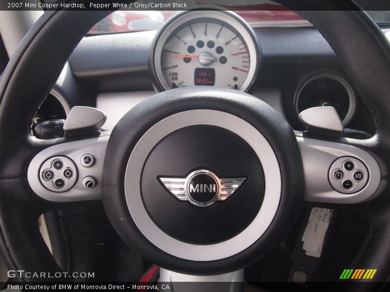 Pepper White / Grey/Carbon Black 2007 Mini Cooper Hardtop