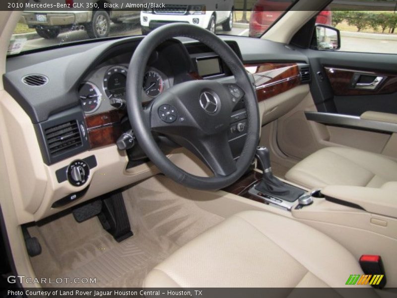 Black / Almond/Black 2010 Mercedes-Benz GLK 350