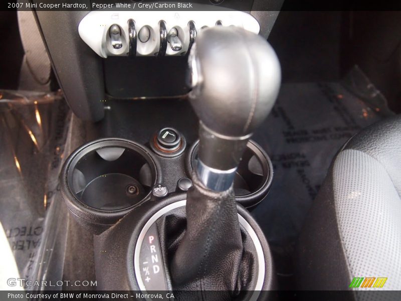 Pepper White / Grey/Carbon Black 2007 Mini Cooper Hardtop