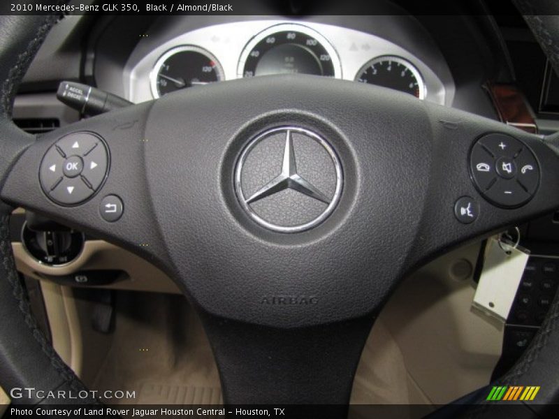 Black / Almond/Black 2010 Mercedes-Benz GLK 350