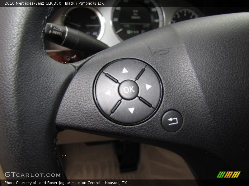 Black / Almond/Black 2010 Mercedes-Benz GLK 350