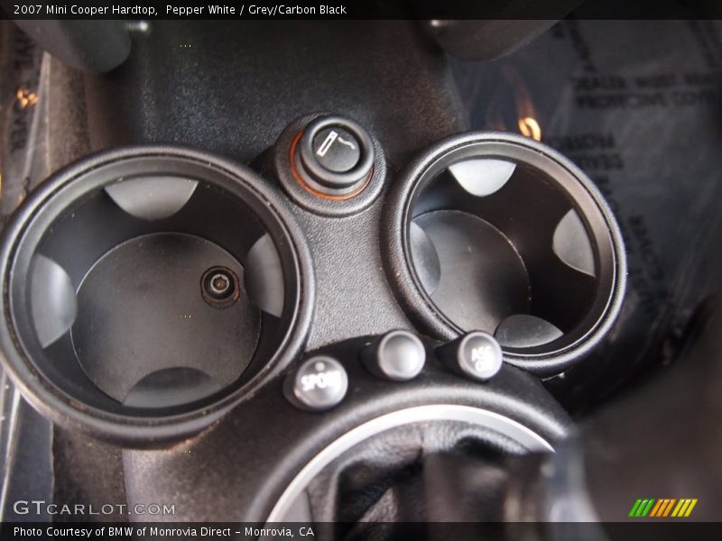 Pepper White / Grey/Carbon Black 2007 Mini Cooper Hardtop
