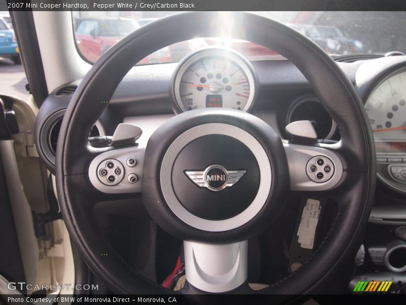 Pepper White / Grey/Carbon Black 2007 Mini Cooper Hardtop