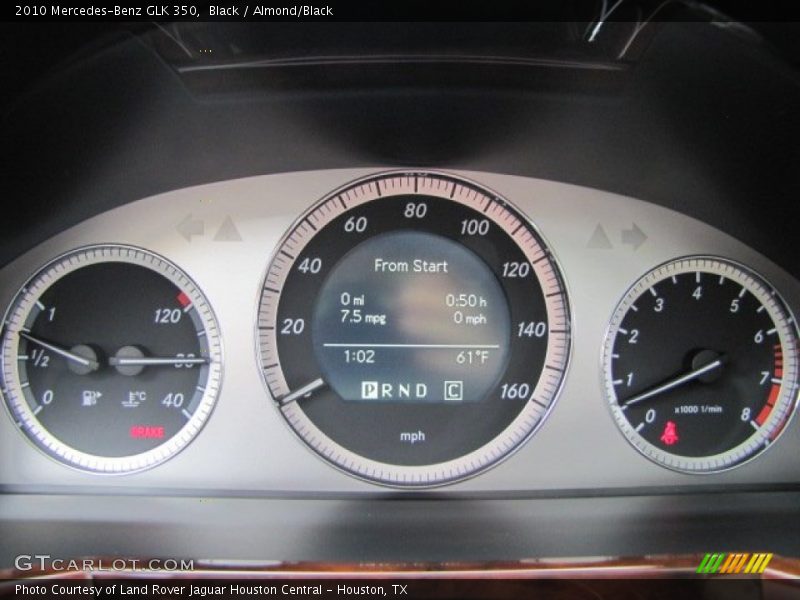 Black / Almond/Black 2010 Mercedes-Benz GLK 350