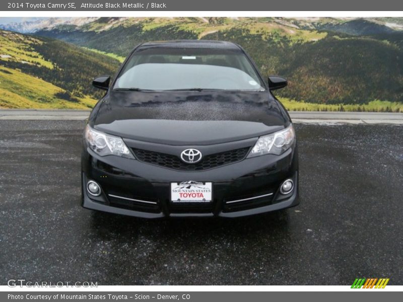 Attitude Black Metallic / Black 2014 Toyota Camry SE