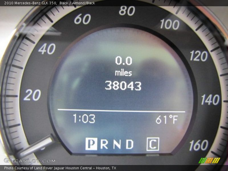 Black / Almond/Black 2010 Mercedes-Benz GLK 350