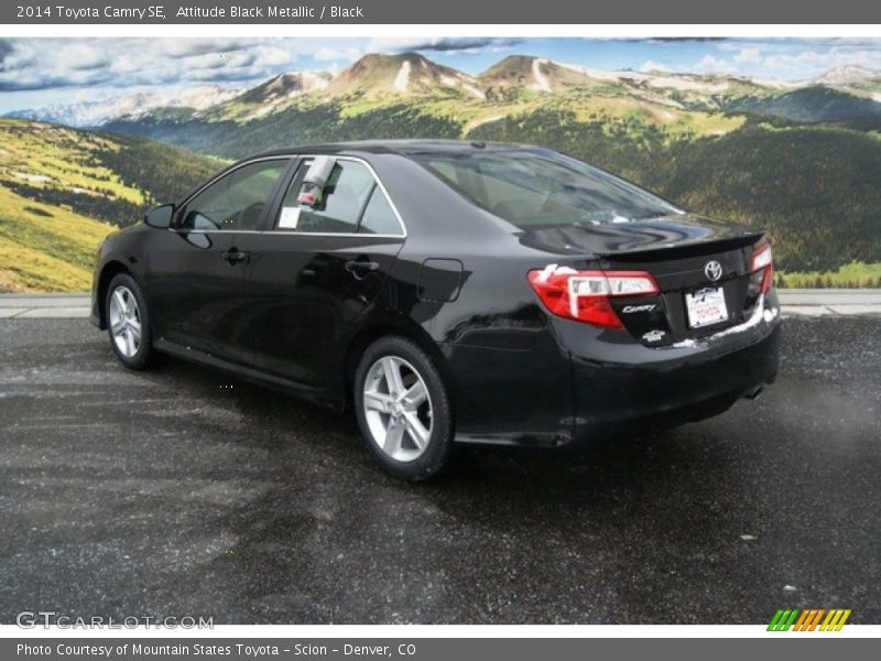 Attitude Black Metallic / Black 2014 Toyota Camry SE