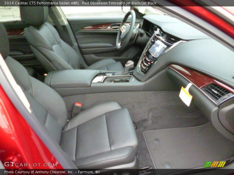 Front Seat of 2014 CTS Performance Sedan AWD