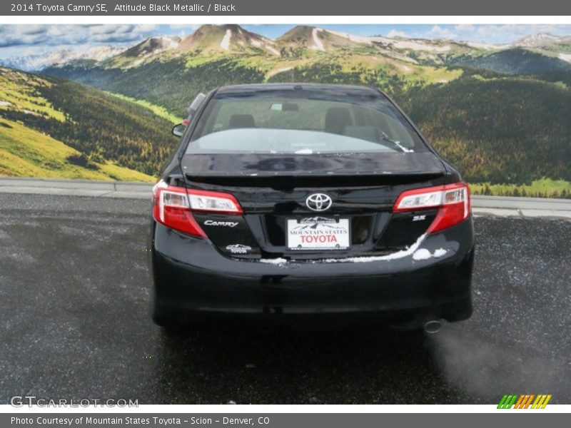 Attitude Black Metallic / Black 2014 Toyota Camry SE