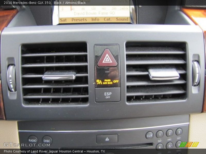 Black / Almond/Black 2010 Mercedes-Benz GLK 350