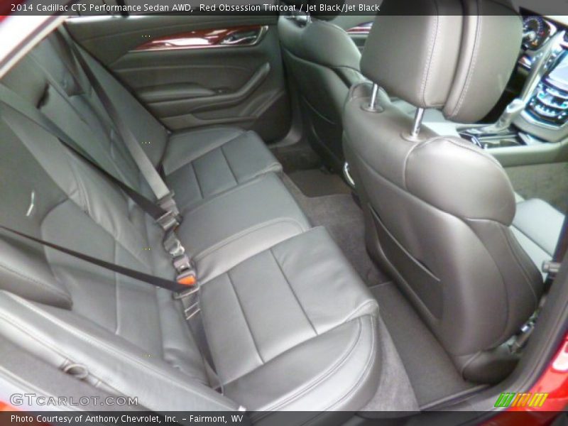 Rear Seat of 2014 CTS Performance Sedan AWD