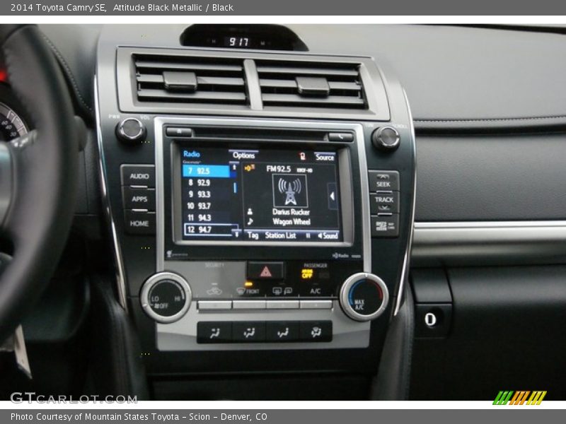 Attitude Black Metallic / Black 2014 Toyota Camry SE