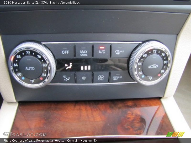 Black / Almond/Black 2010 Mercedes-Benz GLK 350