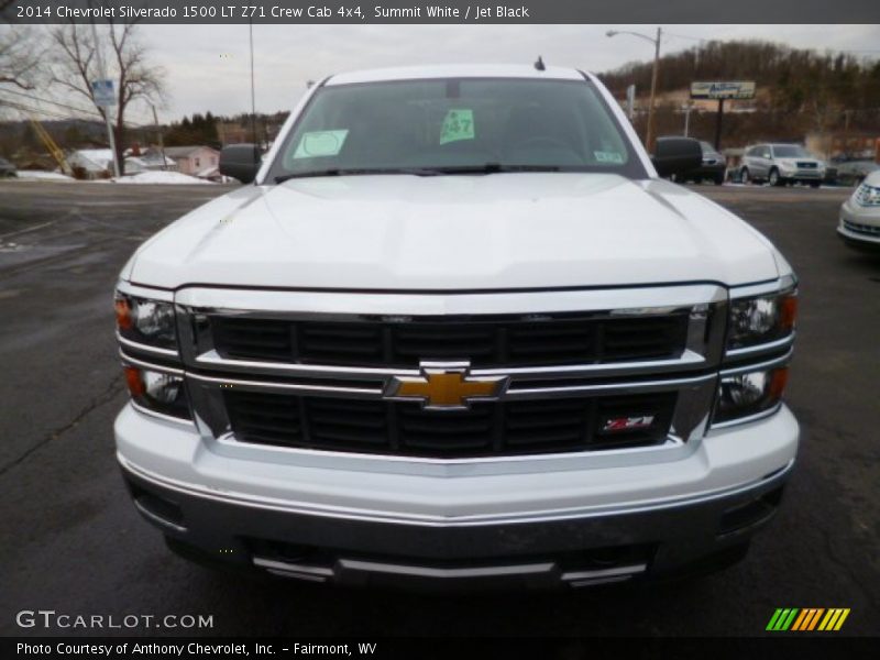 Summit White / Jet Black 2014 Chevrolet Silverado 1500 LT Z71 Crew Cab 4x4