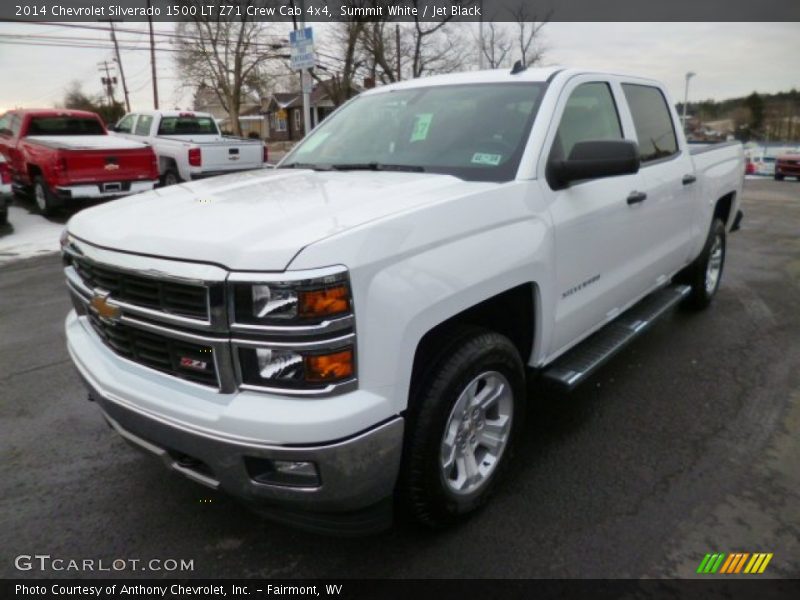 Summit White / Jet Black 2014 Chevrolet Silverado 1500 LT Z71 Crew Cab 4x4