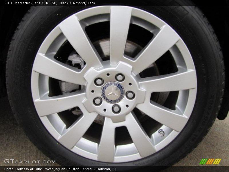 Black / Almond/Black 2010 Mercedes-Benz GLK 350