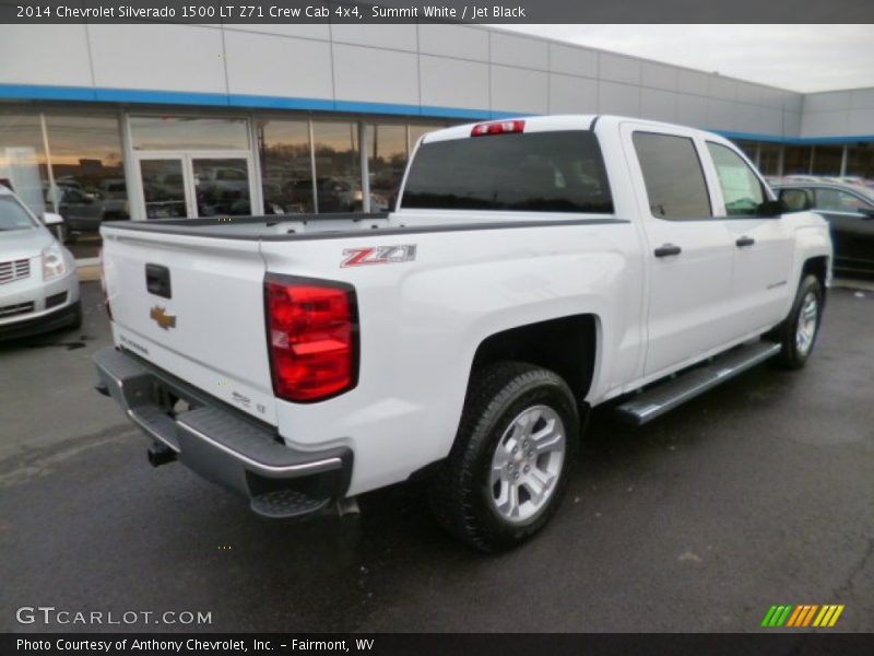 Summit White / Jet Black 2014 Chevrolet Silverado 1500 LT Z71 Crew Cab 4x4