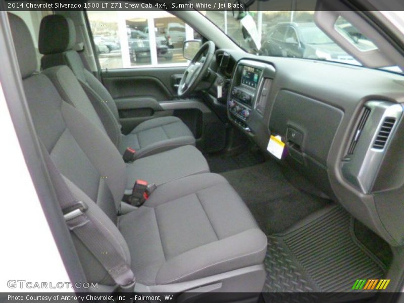 Summit White / Jet Black 2014 Chevrolet Silverado 1500 LT Z71 Crew Cab 4x4