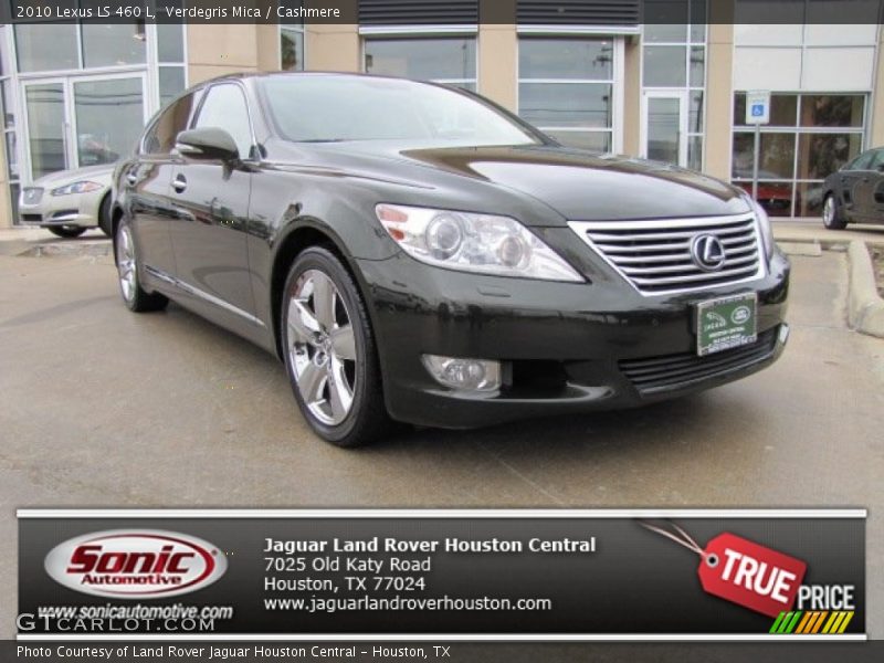Verdegris Mica / Cashmere 2010 Lexus LS 460 L