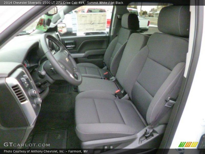 Summit White / Jet Black 2014 Chevrolet Silverado 1500 LT Z71 Crew Cab 4x4