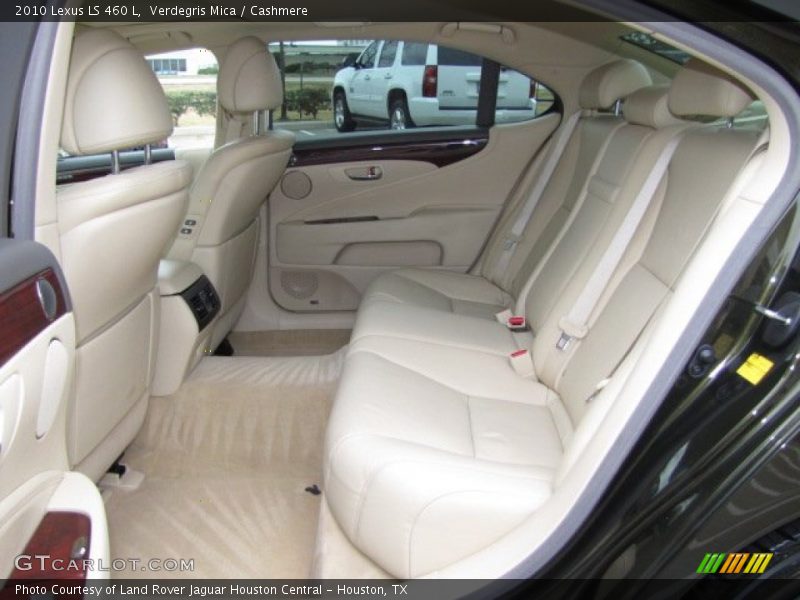 Rear Seat of 2010 LS 460 L