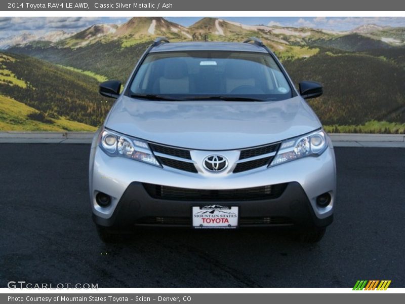 Classic Silver Metallic / Ash 2014 Toyota RAV4 LE AWD