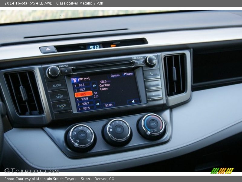 Classic Silver Metallic / Ash 2014 Toyota RAV4 LE AWD