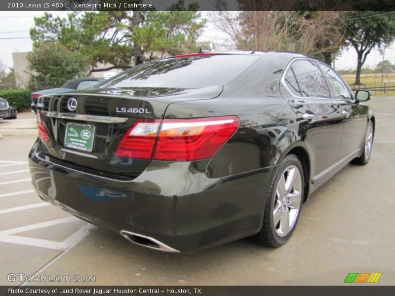 Verdegris Mica / Cashmere 2010 Lexus LS 460 L