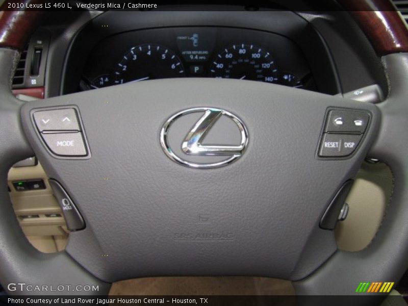 Verdegris Mica / Cashmere 2010 Lexus LS 460 L