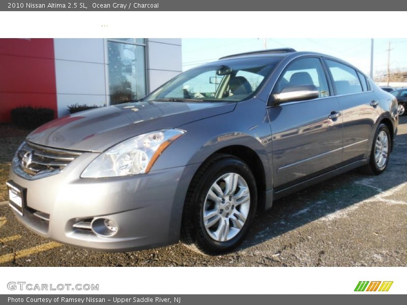 Ocean Gray / Charcoal 2010 Nissan Altima 2.5 SL