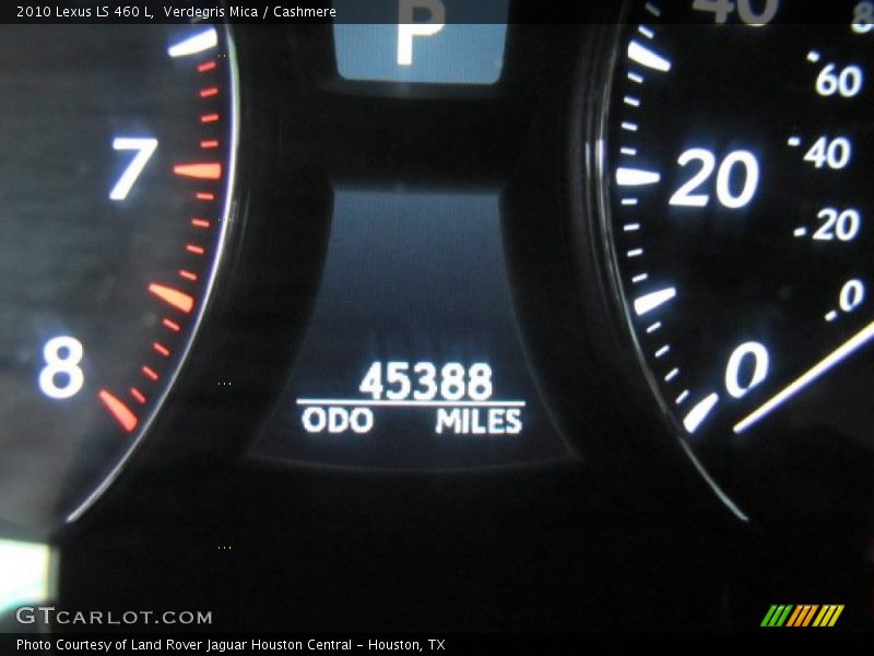 Verdegris Mica / Cashmere 2010 Lexus LS 460 L