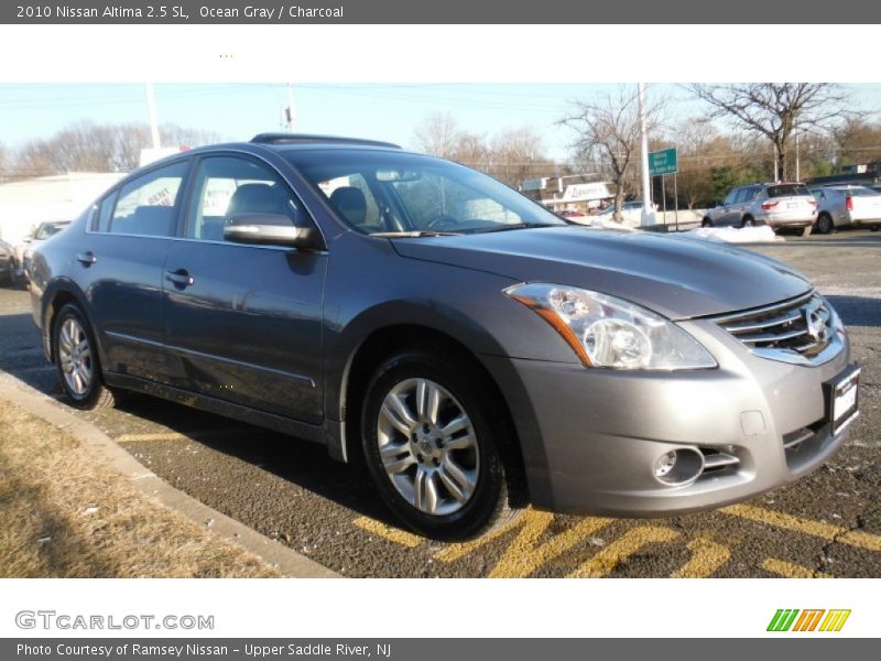Ocean Gray / Charcoal 2010 Nissan Altima 2.5 SL