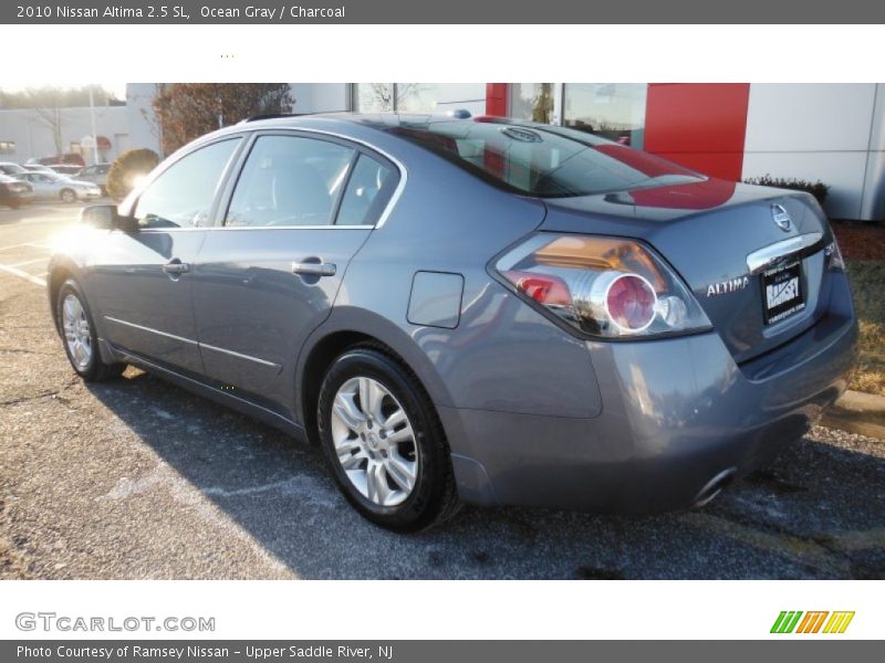 Ocean Gray / Charcoal 2010 Nissan Altima 2.5 SL