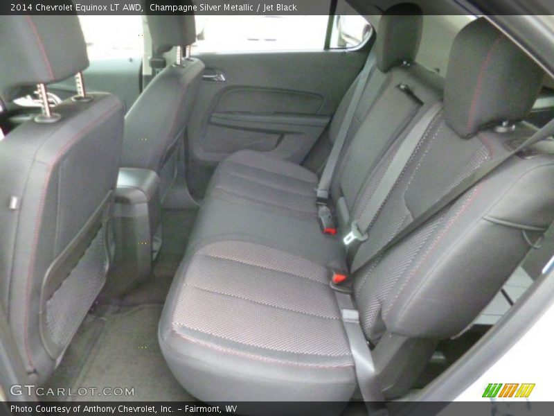 Champagne Silver Metallic / Jet Black 2014 Chevrolet Equinox LT AWD