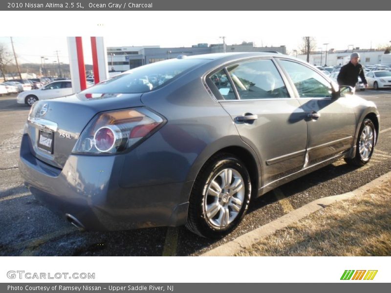 Ocean Gray / Charcoal 2010 Nissan Altima 2.5 SL