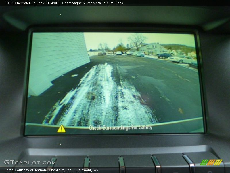 Champagne Silver Metallic / Jet Black 2014 Chevrolet Equinox LT AWD