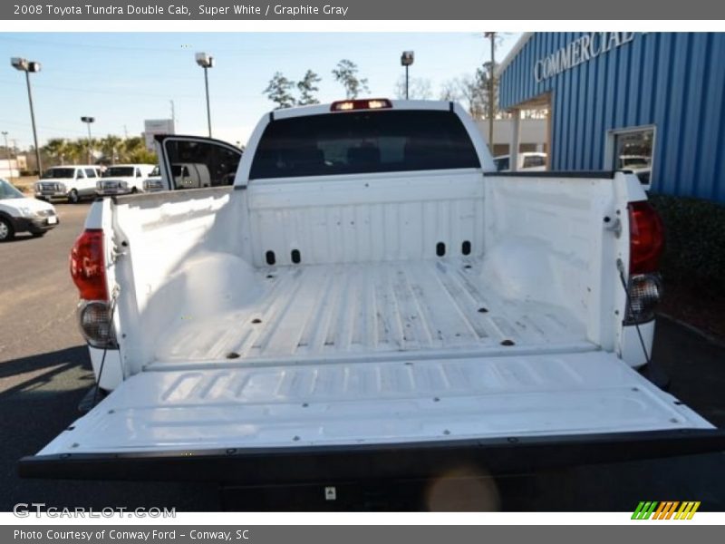 Super White / Graphite Gray 2008 Toyota Tundra Double Cab