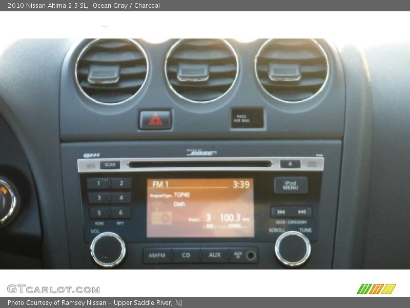 Ocean Gray / Charcoal 2010 Nissan Altima 2.5 SL