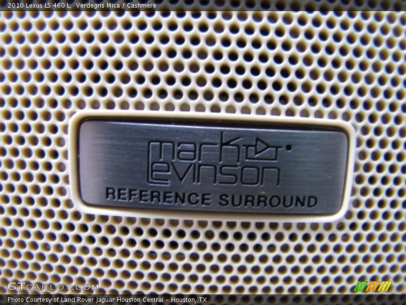 Audio System of 2010 LS 460 L