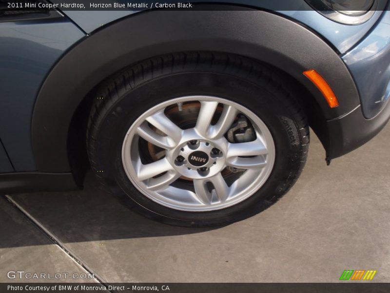 Horizon Blue Metallic / Carbon Black 2011 Mini Cooper Hardtop