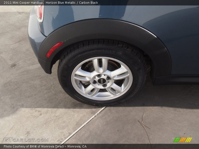 Horizon Blue Metallic / Carbon Black 2011 Mini Cooper Hardtop