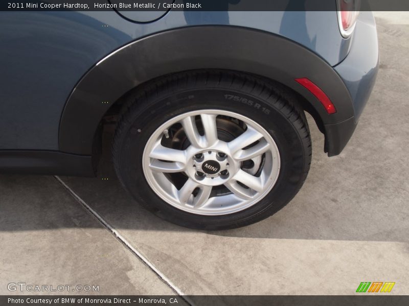 Horizon Blue Metallic / Carbon Black 2011 Mini Cooper Hardtop
