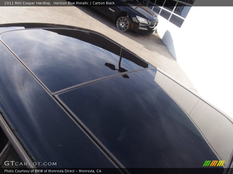 Horizon Blue Metallic / Carbon Black 2011 Mini Cooper Hardtop
