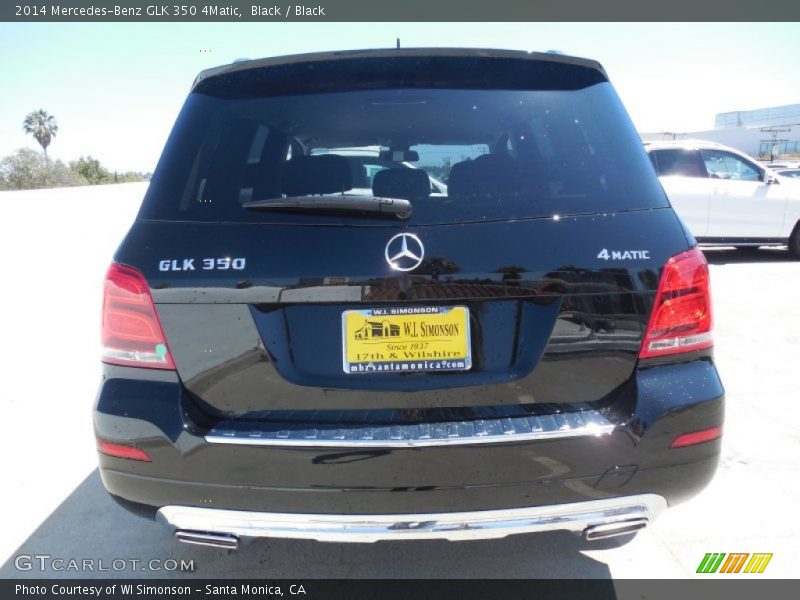 Black / Black 2014 Mercedes-Benz GLK 350 4Matic